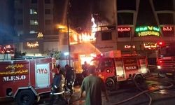 آتش‌سوزی گسترده در مجتمع تجاری خیابان ۱۷شهریور مشهد